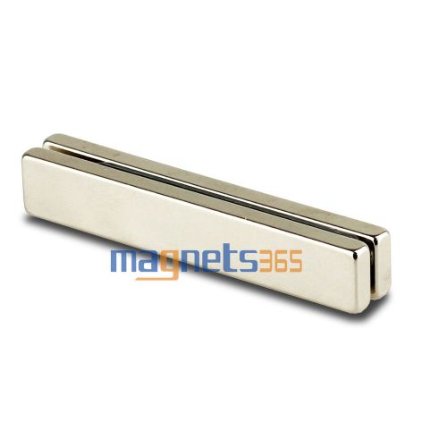 2pcs N35 Super Strong Block Cuboid Rare Earth Neodymium Magnet 60 x 10 x 4mm