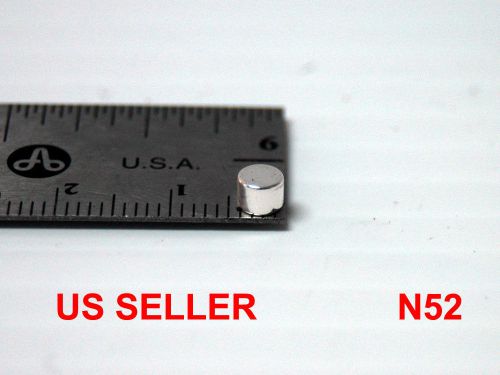 X10 n52 silver plated 4x3mm strongest neodymium rare-earth disk magnets for sale