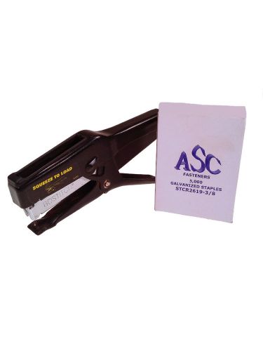Bostitch p6c-6 plier stapler (with 1 box of stcr2619-3/8 staples) for sale