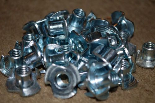 T Nut Zinc Plated 3 Prong  Two POUNDs 1/4-20 - 7/16- 3/8  CHOICE  Tee Nut