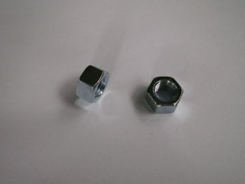 reverse thread 1/2-13 Hex Finish Nuts - Zinc Plated,you get two