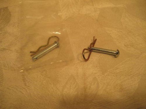 Clevis pins - 6mm x 38mm - with hair pin - 25 pack for sale