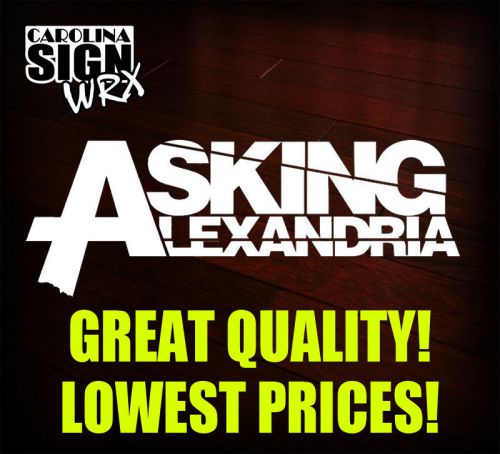 Asking Alexandria Band Logo Decal Vinyl Sticker