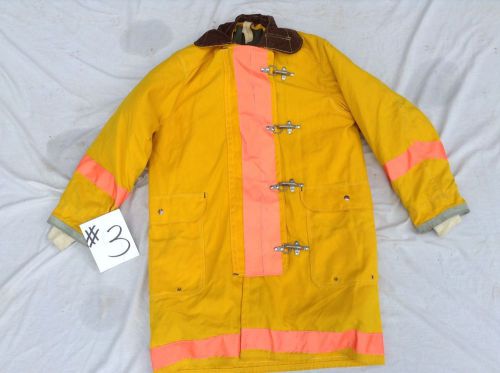 Body guard  -traditional  firefighters turnout coat - size : 42 x 40 x 34 for sale