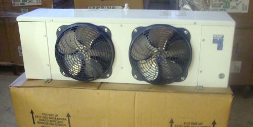 New 2 Fan Walk In Freezer Evaporator 9,400 Btu&#039;s SP 404a 208/230 Electric Defros