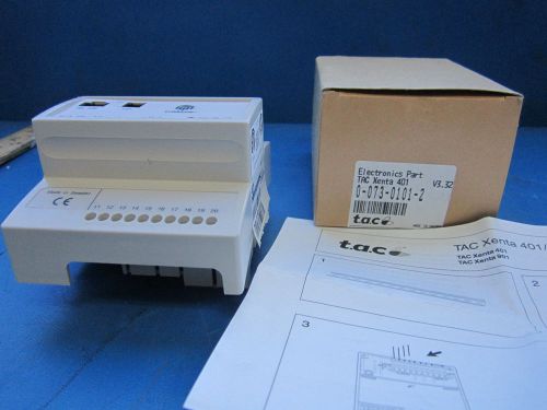 T.A.C. 0-073-0101-2 XENTA 401 Digital Programmable Controller ID: 000163731501