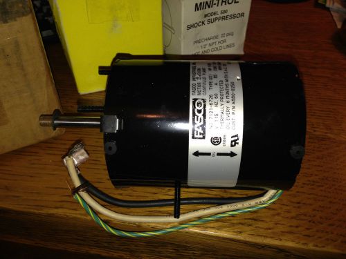 FASCO MOTOR NO. 7121-6726 TYPE U21 HP 1/50 V115