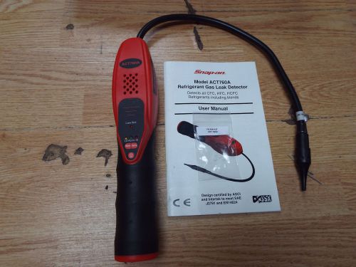 Snap-on refrigerant gas leak detector act760a for sale