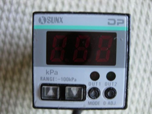 Sunx DP Digital Pressure Sensor 24V DC Gauge Readout