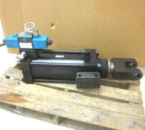 Parker bore-6&#034; stoke-11&#034; 2hxktvs43ac hydraulic cylinder 1000psi electrohydraulic for sale