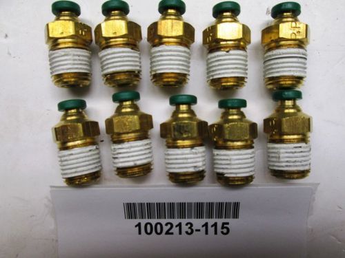 Lot of 10 parker fluid connectors xw68pl-5/32-4 new in box for sale