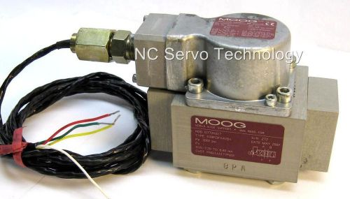 New moog g772k617 servo valve s38fofa4vb4 nos w/12 month warranty for sale