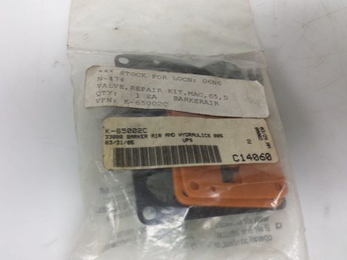 MAC K-65002C VALVE HYDRAULIC REPLACEMENT PART REPAIR KIT