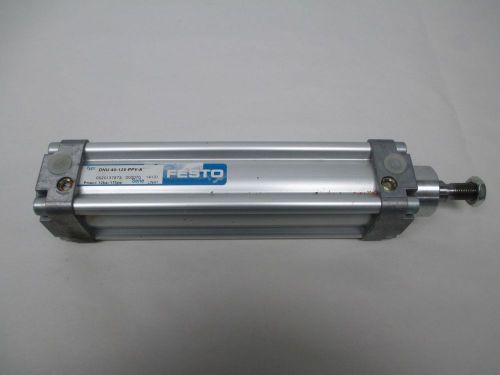 NEW FESTO DNU-40-125-PPV-A 125MM STROKE 40MM BORE PNEUMATIC CYLINDER D324289