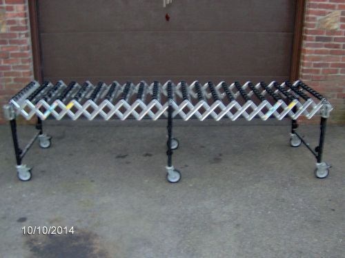Best flex 200 portable expandable roller conveyor- nice shape for sale