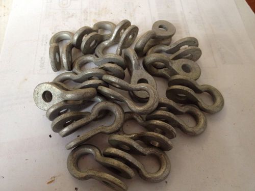 Lot Of 18 Clevis Shackle Aviation Military Quality