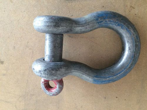 Crosby 1-1/2&#034; pin galvanized steel clevis, made in u.s.a. for sale