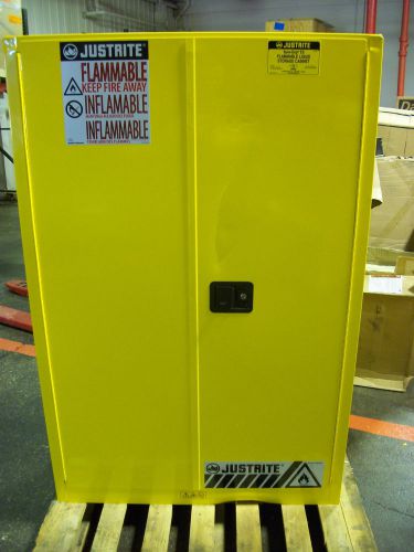 Justrite Flammable Liquid Paint Storage Safety Cabinet 45 Gal 894500