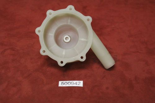 March Pump 00150-0031-0100 Rear Housing w/Thrust Washer 1/2&#034;MPT Outlet New
