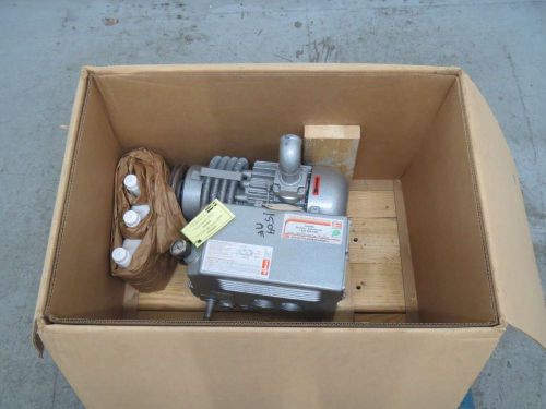 New busch rc0100-a005-100i single stage rotatory vane 5hp vacuum pump b396688 for sale