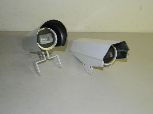 Autoscope Cameras Model 706100 713110  White Covers &amp; Mounting Bracket