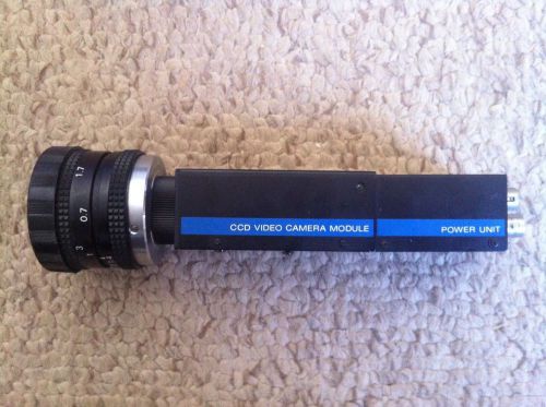 Sony XC-37 CCD Camera &amp; Power Unit with TV Lens 25MM 1:1.4