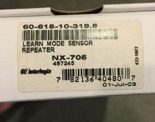 New GE Security 60-615 NX-705 Learn Mode Sensor Repeater Quik Bridge ITI