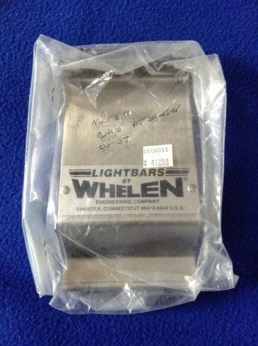 New nos a pair of whelen lightbar siren light bar mounting bracket strap 61221 for sale