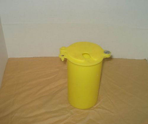 Rotating Safety Lockout - For Electrical Plug Yellow