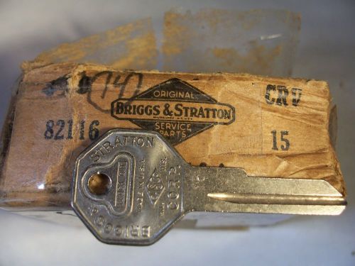 1  BASCO  BRIGGS &amp; STRATTON  OEM  GRV 15 1930 TO 1940  KEY BLANK  UNCUT