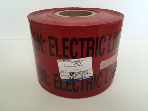 Thomas &amp; betts ezcode na-0700 electrical line utility tape 6&#034; x 1000 ft for sale