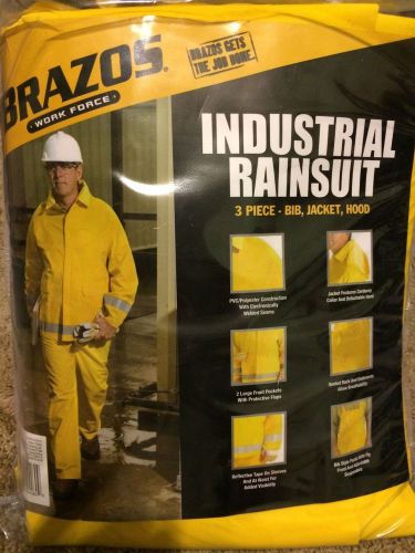 Brazos Industrial 3 Piece Rain Suit
