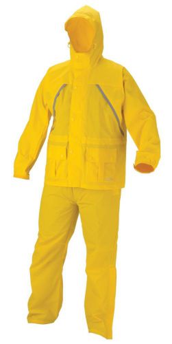 Riverfair 3 piece pvc/nylon  rain protective suit size xl for sale
