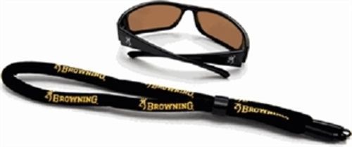 BRN-FR-001 AES Browning Floating Sunglasses Retainer Black/Gold
