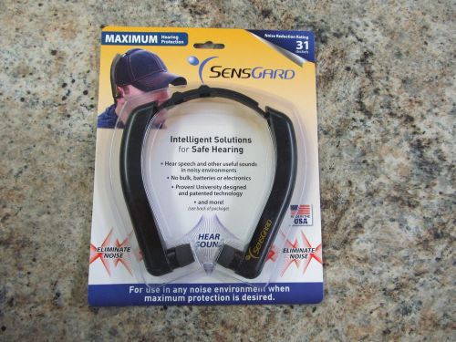 Sensgard hearing protection sg31 reduces noise by 31 decibels for sale