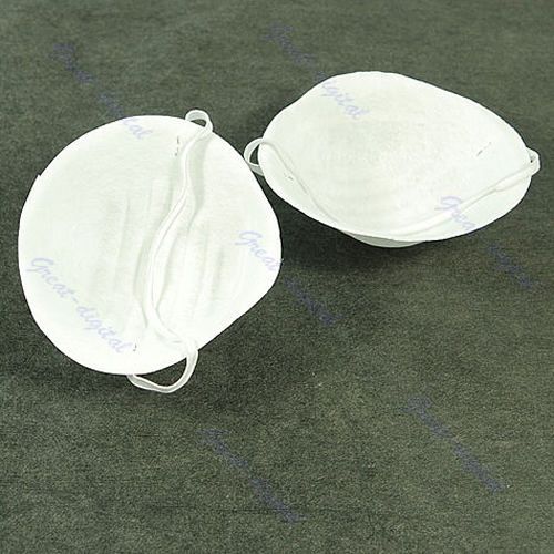 20* White Disposable Non-Toxic Dust Filter Masks Useful Mask