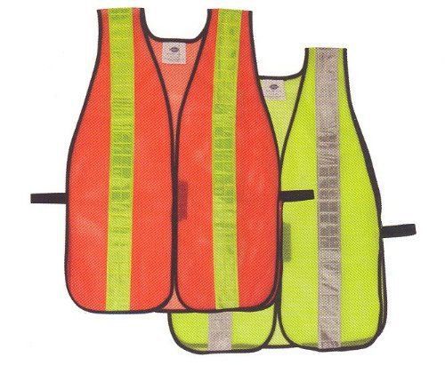 Radians SVG2 2 Inch Tape Universal Size Non Rated Safety Vest  Green Mesh