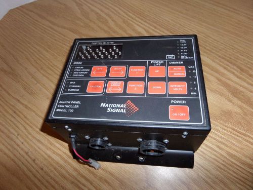 National Signal Model 100 Arrow Panel Controller - 2153801