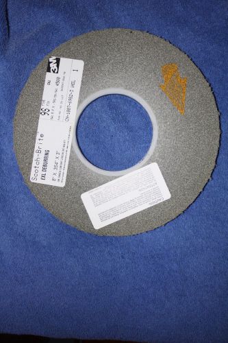 Scotch-brite exl deburring sanding disc  8&#034; x .354&#034; x 3&#034; for sale