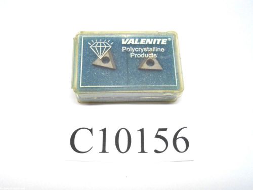 (2) new valenite polycrystalline carbide inserts tpmw2521140l20 vc727 lot c10156 for sale