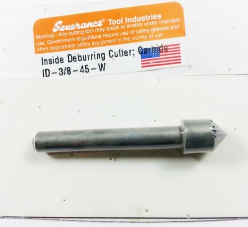 3/8&#034; -45-W   Severance Tool   Carbide Tipped Deburring Cutter  (L792)