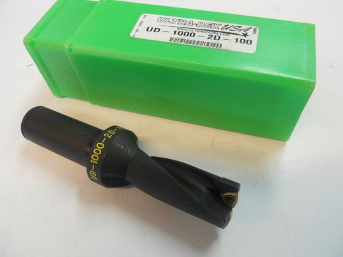 1&#034; ULTRA-DEX INDEXABLE CARBIDE INSERT COOLANT DRILL