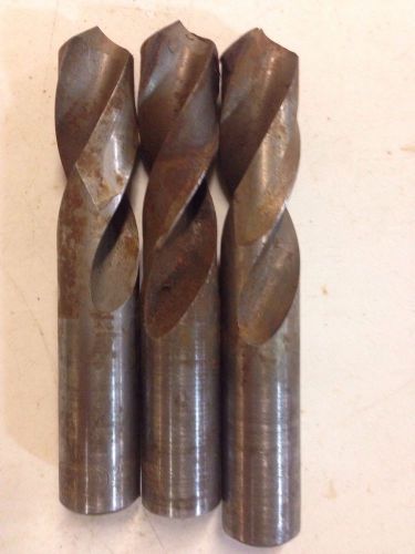 3 screw/stubby drill bits 25/32&#034; for sale