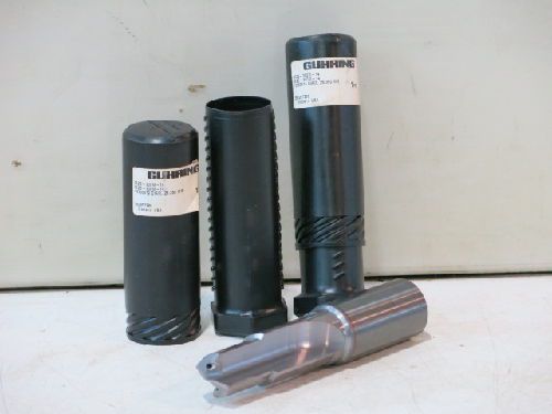 2 guhring 36ze-300m-14 solid carbide coolant step drills, 22-26mm for sale