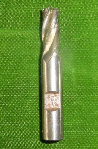 used PUTNAM 1/2&#034; x 1/2&#034; 4 Flute End Mill - 1&#034; LOC - 3&#034; Overall Length - USA