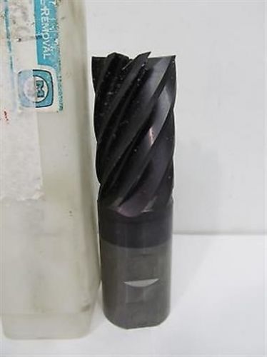 Metal removal solid carbide end mill- used 2&#034;x2&#034;x3 3/8&#034; for sale