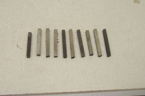 1/4&#034; HSS lathe tool bits new made in USA