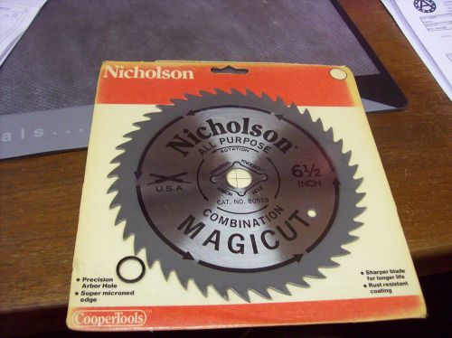 Nicholson 6 1/2&#034; Magicut all purpose table saw blade