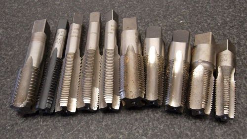 Lot of assorted hss taps for sale
