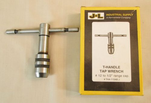 T-HANDLE TAP WRENCH J&amp;L INDUSTRIAL SUPPLY #THA-11948-J   #12-1/2&#034; RANGE CAPACITY
